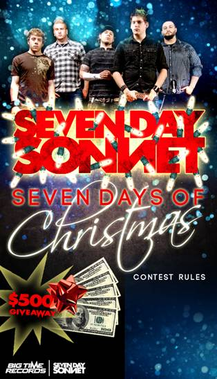 Seven Day Sonnet holiday